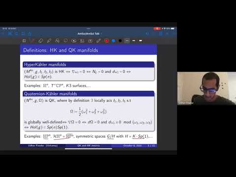 AmSurAmSul-QuaternionKähler metrics on bundle hyperKähler manifolds andtheir symmetries-Udhav Fowdar