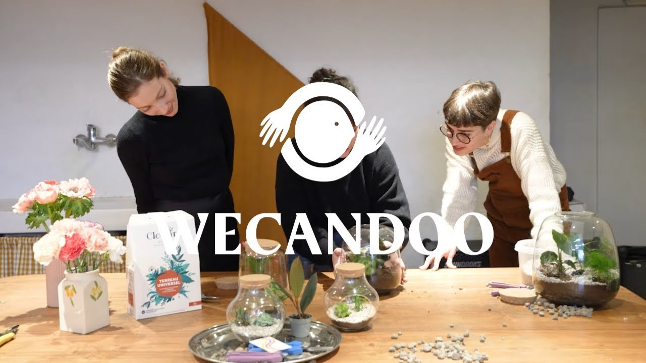 Réalisez votre couronne murale en fleurs séchées avec Mathilde et Coline - Vidéo