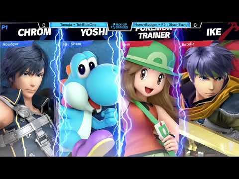 Taeuda+TehBlueOne vs HoneyBadger+F8|ShamSavior - Smash On The Harbour 107 01/03/2020