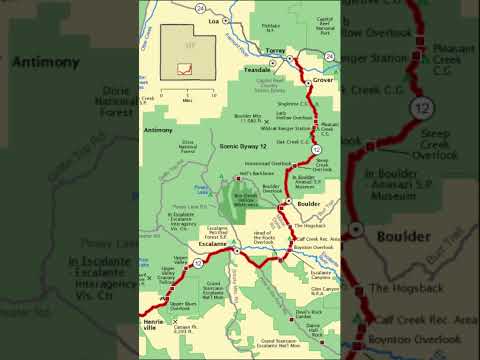 All American Road: Scenic Byway 12 part 2 #Utah #scenicdrive #roadtrip