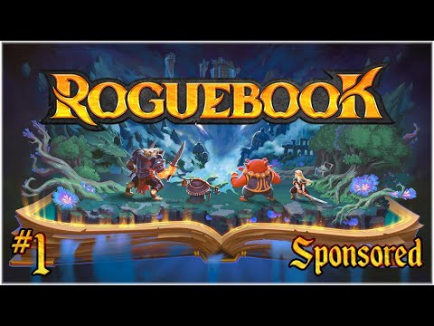 :) A Deckbuilder Roguelike :) | Roguebook - Episode 1 [SPONSORED]