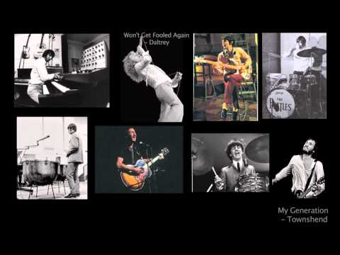 Beatles & Who Mashup (living - Paul, Pete, Roger, Ringo)