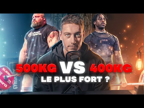 Qui DOMINE le Deadlift ?! 💥 500KG vs 400KG | POWERLIFTER vs STRONGMAN