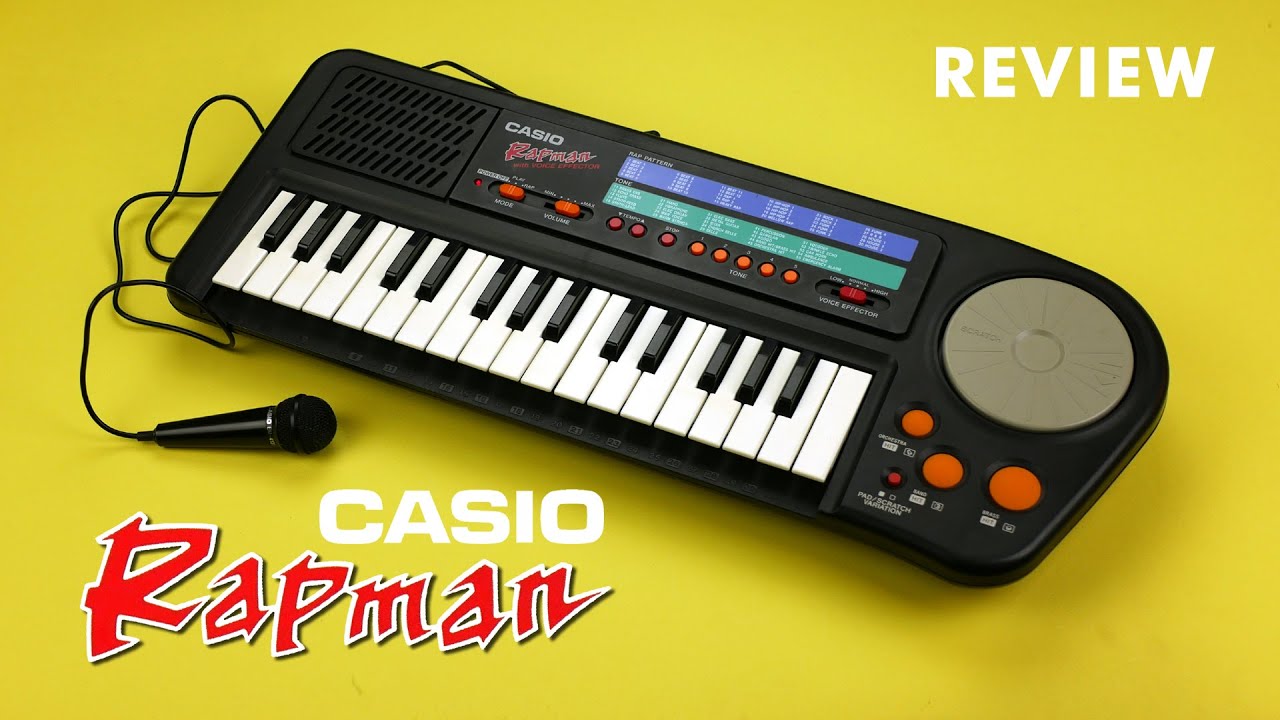 Casio Rapman - The World's First Rap Keyboard