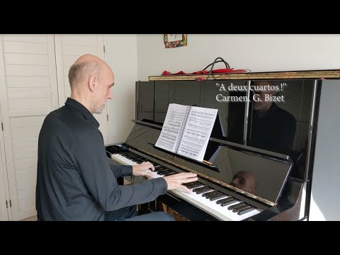 A deux cuartos! - Carmen - Bizet - karaoke - accompaniment