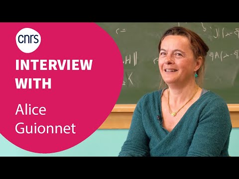 An interview with Alice Guionnet by Christophe Garban, mathematicians | Portrait