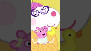 Peppa's OUTDOOR Cinema!  #PeppaPig #Shorts