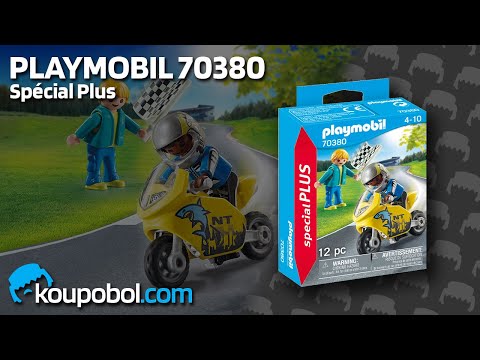 Vidéo PLAYMOBIL Special Plus 70380 : Enfants et moto