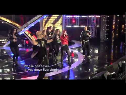 110424 CLOVER - La Vida Loca, LIVE @ Inkigayo