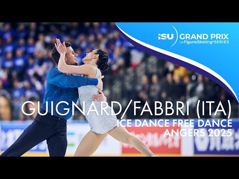 Charlene GUIGNARD / Marco FABBRI | Ice Dance Free Dance | Angers 2025 | #GPFigure