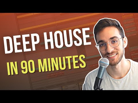 Making a DEEP HOUSE track in 90 minutes (start to finish)