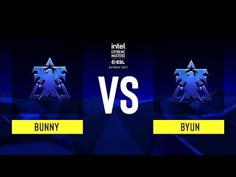 SC2 - Bunny vs ByuN - IEM Katowice 2023 - Group D