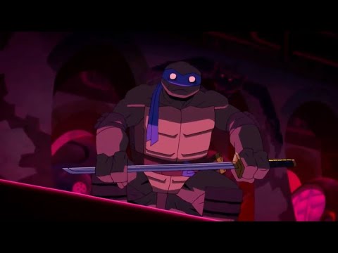 Leo vs Scarecrow || Batman vs TMNT