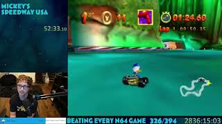 Thabeast Plays Mickey's Speedway USA part 2