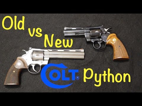 2020 Colt Python Vs Original Colt Python