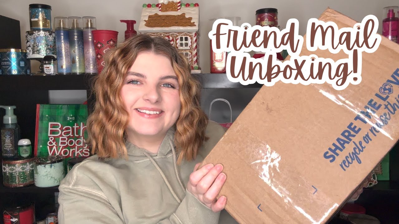 Bath and Body Works Friend Mail From Thisguyshops and random haul!