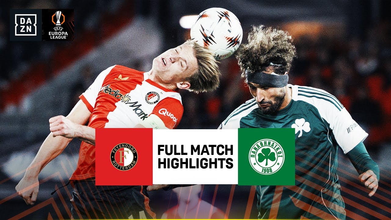 Feyenoord vs. Panathinaikos | UEFA Europa League Highlights | Matchday 3 | 2025-2026