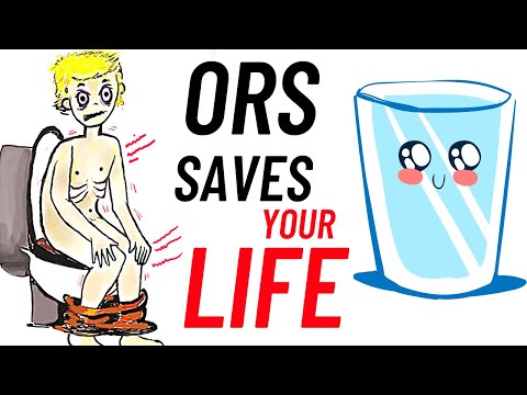 ORS Can Save Your Life If You Have Been Dehydrated after Diarrhea