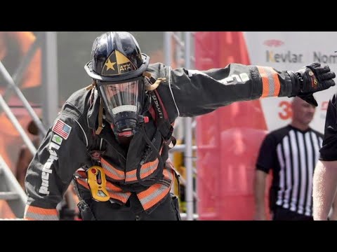 2023 WORLD CHAMPION RUN Rafal Bereza, 1:17.46 VS Jared Johnson, Austin Fire Department 1:20.67