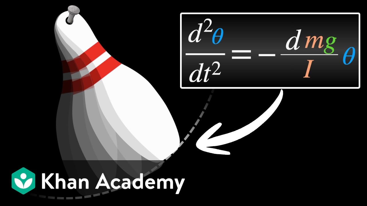Modeling pendulums | AP Physics | Khan Academy