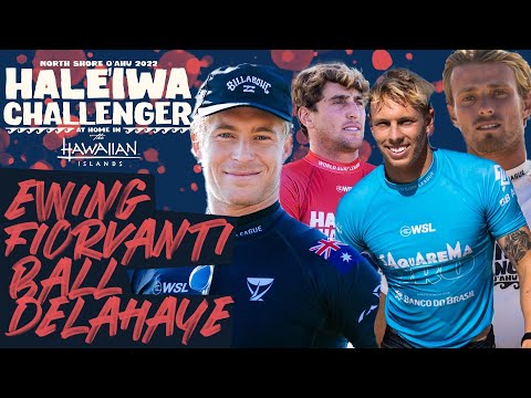 Ethan Ewing, Leonardo Fioravanti, Kalani Ball, Gatien Delahaye | Haleiwa Challenger - Quarterfinals
