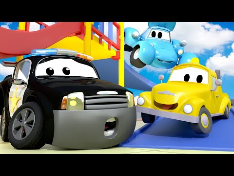 Auto Patrola u Auto Gradu 🚓 🚒  Specijal za Povratak u Školu - Požarni Alarm -  Crtići sa autima