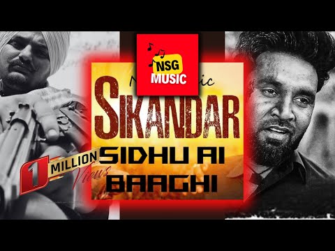 Sikandar Sidhu Moose Wala Ai X Baaghi Latest New Punjabi songs 2024