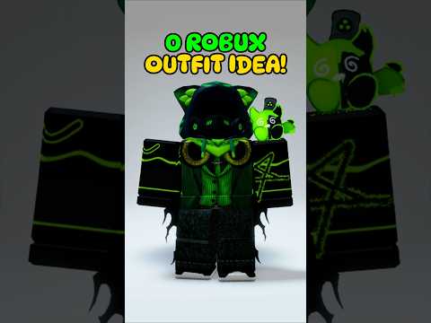 0 Robux Outfit Idea! Free Items & Cheap Avatar! #roblox #shorts