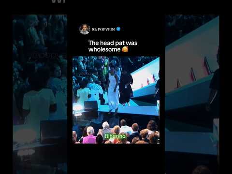 When Rihanna ran to Chris Brown to show everyone she forgave him 🩷