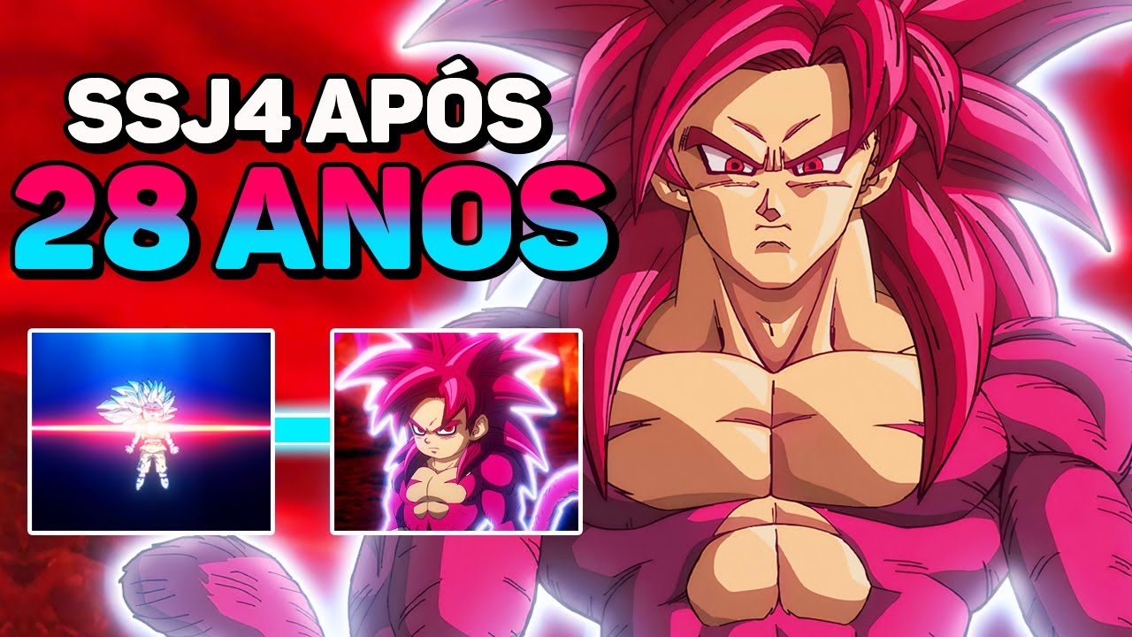 O SONHO ACONTECEU! NOVO SSJ4 DE GOKU VS GOMAH ESTREMECE DRAGON BALL DAIMA
