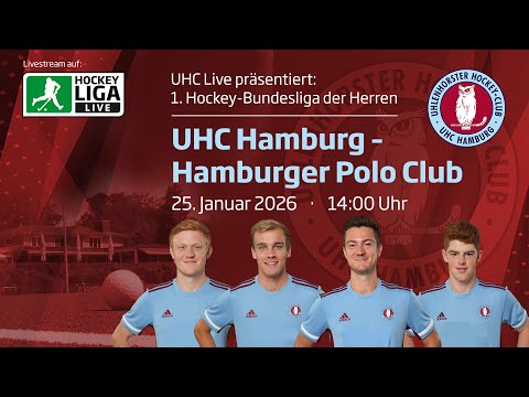 UHC Live - UHC vs. HPC - 1. Herren Hallenhockey Bundesliga - 25.01.2026 - 14.00 h