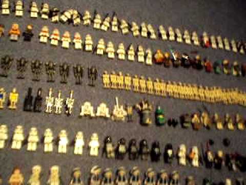 My entire lego star wars minifigure collection '09