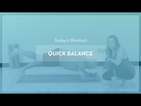 Quick Workout to Improve Balance - Pippin Performance