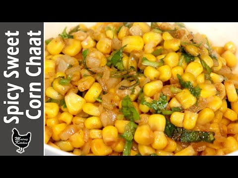 SPICY SWEET CORN CHAAT | Masala Corn Recipe | Easy Sweet Corn Chaat Recipe