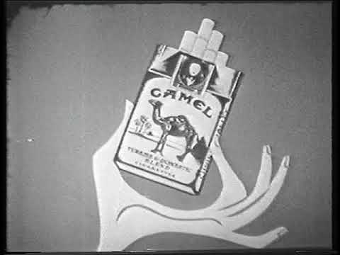 Camel cigarettes Commercial 1950