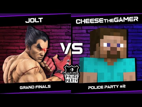 Police Party #2 - GRAND FINALS - Jolt (Kazuya) vs Cheese (Steve/Min Min)