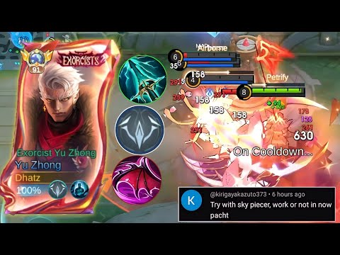 YU ZHONG BEST BUILD FOR RANKING UP IN SEASON 38! (100% working)