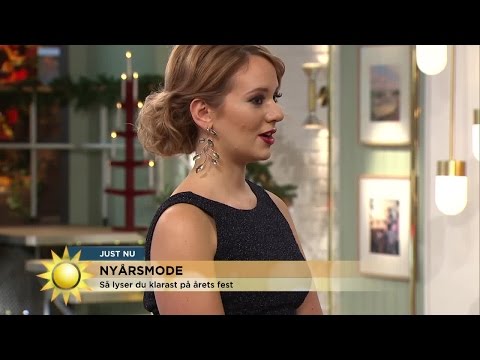 Less is more - så blir du festfin till nyår - Nyhetsmorgon (TV4)