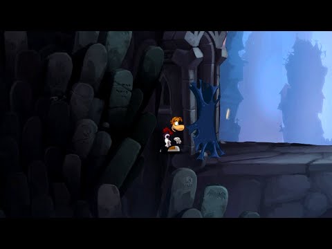 Rayman Origins : (Land of The Livid Dead) - Out of Reach Areas & Random Glitches