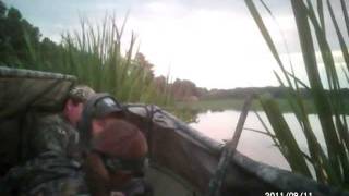 preview picture of video 'Reelfoot Lake  Duck Calling by Drake Hamilton -   09 11 2011'