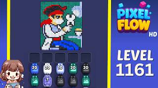 Pixel Flow Level 1161 Solution Walkthrough