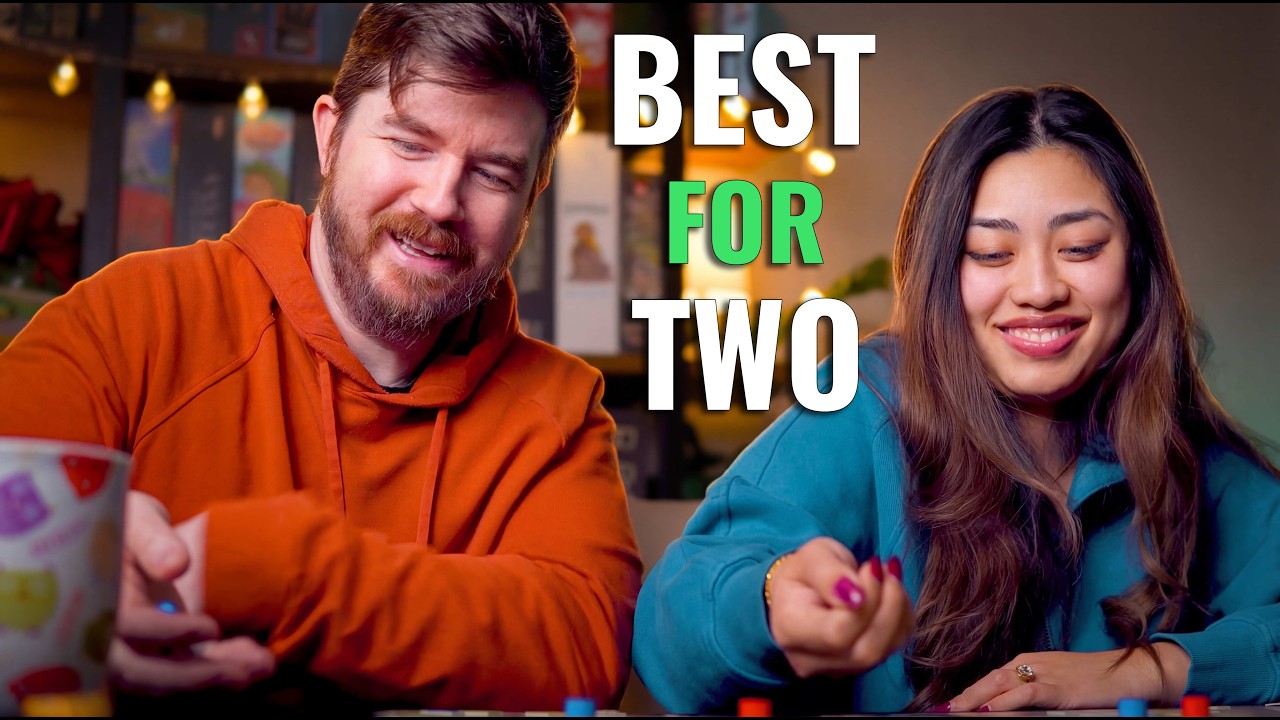 Top 10 BEST Two Player Board Games of ALL Time!