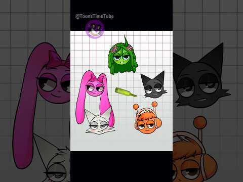 7 minutes in heaven | Gray x Wenda #sprunki