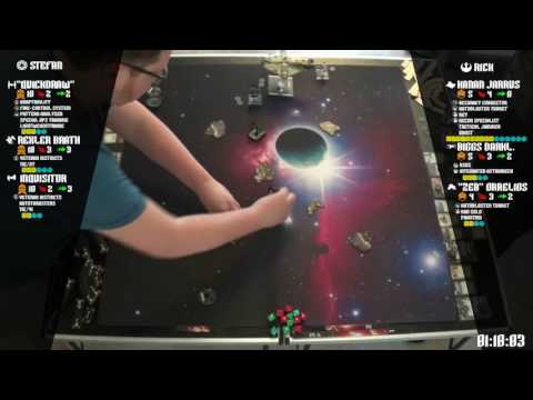 Xwing battle report 100 pts Empire vs Rebels [test]