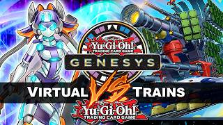 YuGiOh! Genesys - Virtual World vs Trains | PIUU脥脥脥脥