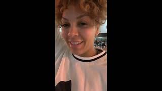Kimbella Working Out on Instagram Live (12/17/2019)
