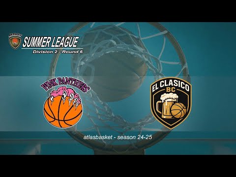 Atlasbasket-Summer League-Div 2 R6- PINK PANTHERS vs EL CLASICO BC
