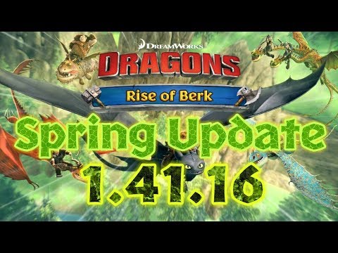 New Spring Update (1.41.16) | Dragons: Rise of Berk
