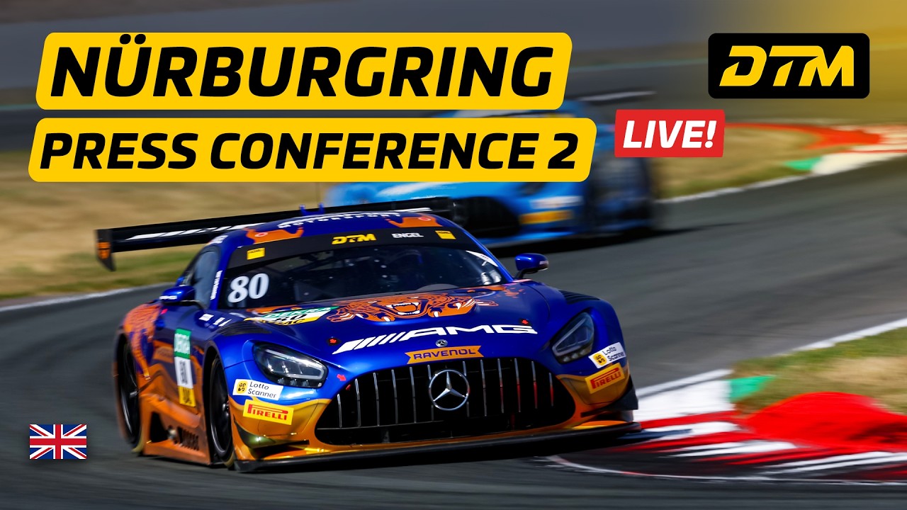 LIVE: DTM Nürburgring 2026 – Post-Race 2 Press Conference 🎙️ | DTM 2026