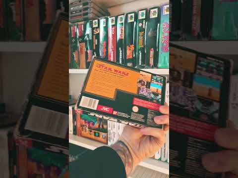 Super Star Wars - Nintendo SNES... May the force be with you playing this retro game 🎮